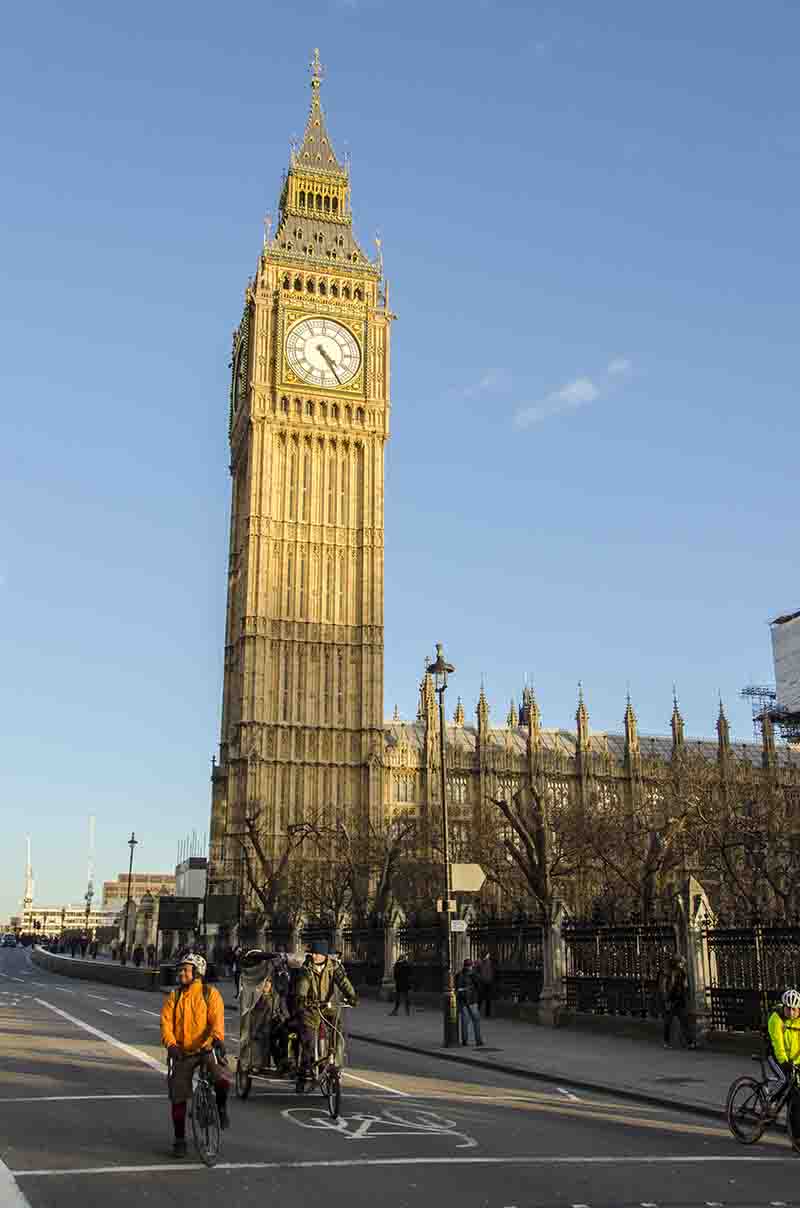 09 - Inglaterra - Londres - palacios del Parlamento - Big Ben